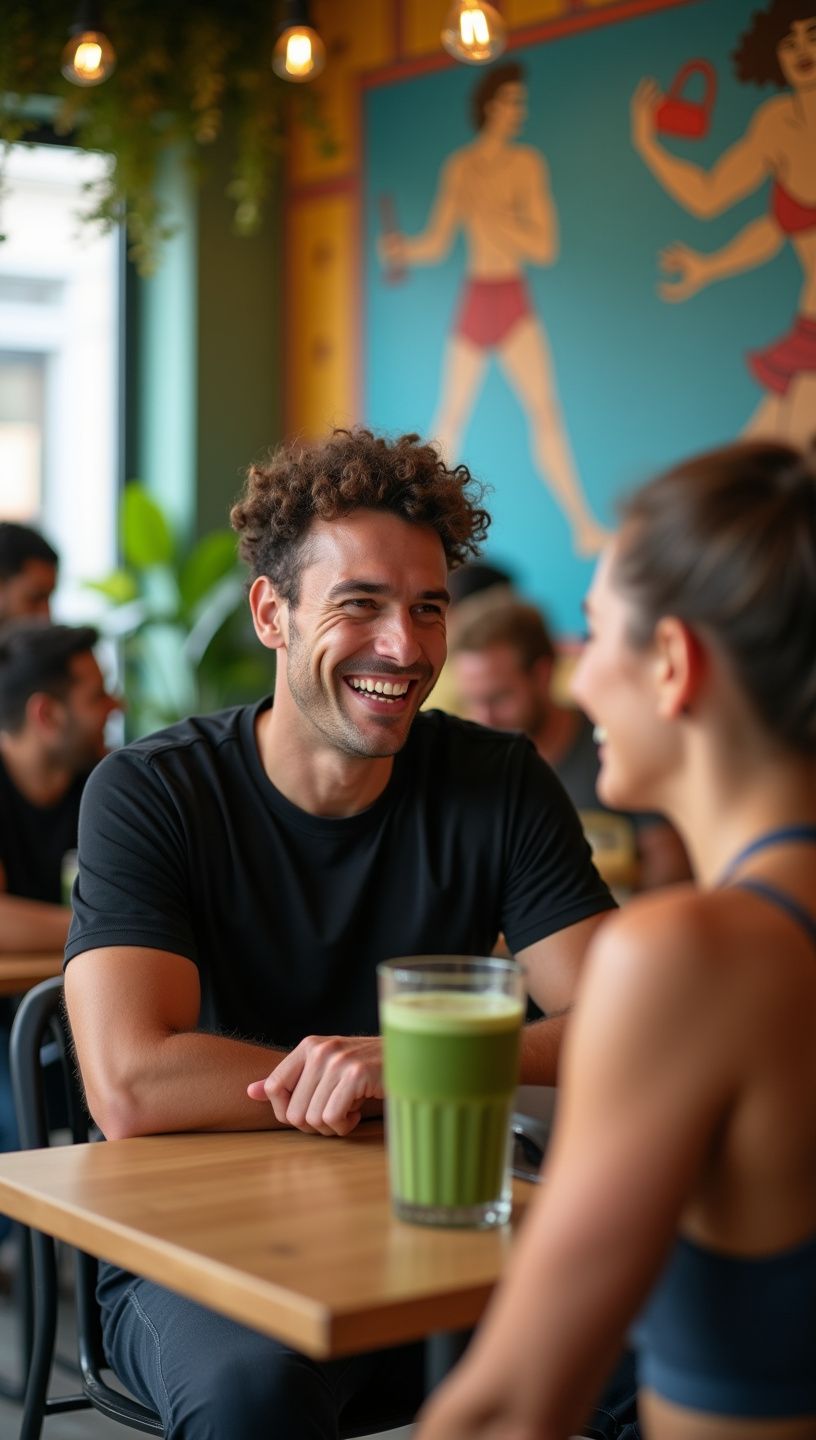 Φρέσκα πράσινα λαχανικά σε πιάτο με ελαιόλαδο