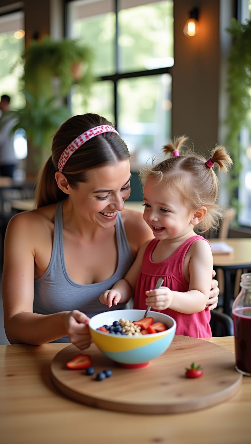 Ατμοσφαιρικό εσωτερικό του καφέ με φυτά και φυσικό φωτισμό