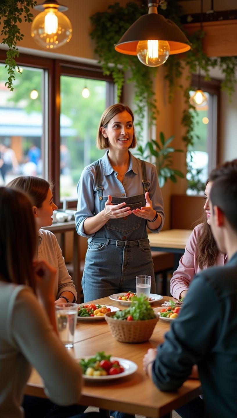 Προϊόντα φυτικής προέλευσης σε βιτρίνα