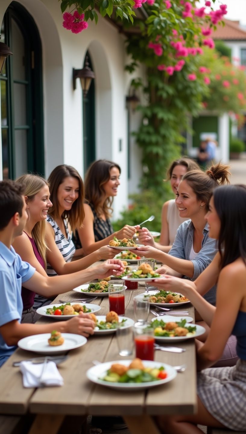 Φρέσκες σαλάτες με πράσινα φύλλα και ελαιόλαδο